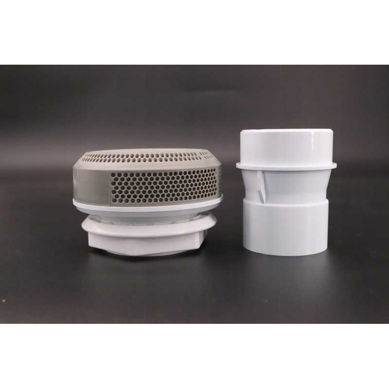 Pilkas siurbimo krepšelis 2 60 mm sūkurinė SPA vonia