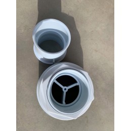 Pilkas siurbimo krepšelis 2 60 mm sūkurinė SPA vonia