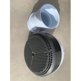 Pilkas siurbimo krepšelis 2 60 mm sūkurinė SPA vonia