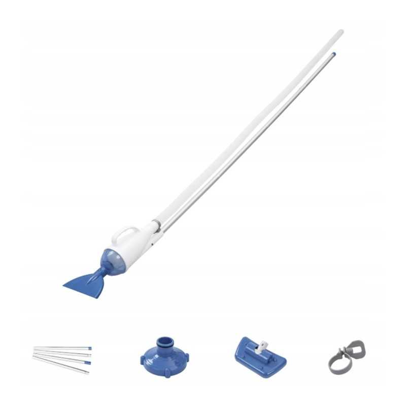 Dulkių siurblių rinkinys baseino sienelių dugnui valyti