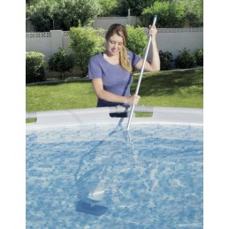 Dulkių siurblių rinkinys baseino sienelių dugnui valyti