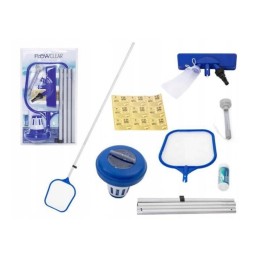 Baseino valymo rinkinys, tinklo dozatorius, dulkių siurblys, juostelės, bestway 58195