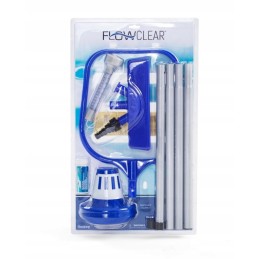 Baseino valymo rinkinys, tinklo dozatorius, dulkių siurblys, juostelės, bestway 58195