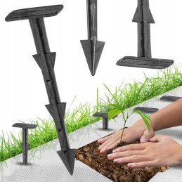 ⭐⭐Smeigtukai / kaiščiai agrotekstilės inkarui 100 vnt x 125 mm⭐⭐