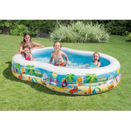 Intex 56490 pripučiamas baseinas 262x160x46cm