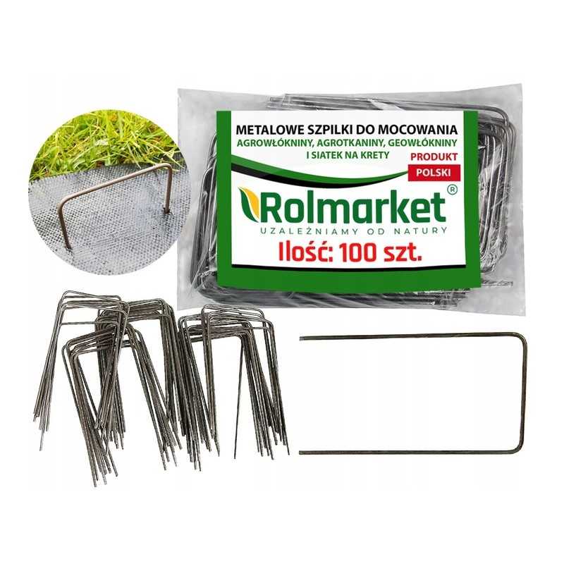 ⭐⭐metaliniai kaiščiai agrotekstilei agrotekstilės geotekstilės inkarų kaiščiai 100 vnt⭐⭐