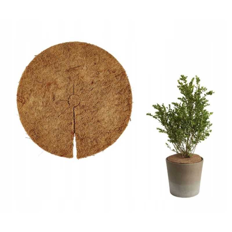 Kokosinis kilimėlis augalams, parkas, gėlės, 37 cm