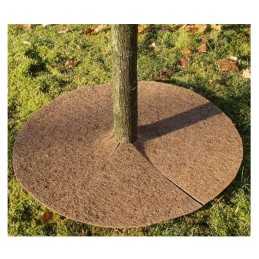 Kokosinis kilimėlis augalams, parkas, gėlės, 37 cm