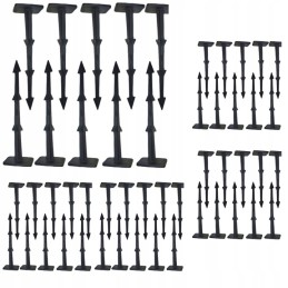 Žemės ūkio audinys tvirtas nuo piktžolių 0 6x100m augintas austas kilimėlis inkarai 50 vnt