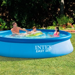 Intex easy set sodo baseinas 5621 mėlynas