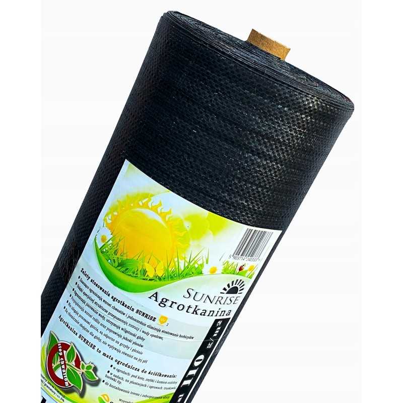 Juoda agrotekstilė Sunrise Professional UV110 + kaiščiai