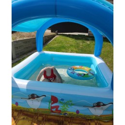 Vaikų baseinas su stogu 140 x 114 cm bestway
