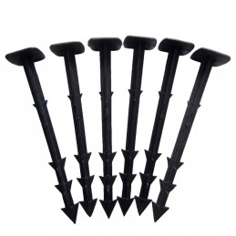 500 vnt. rankenos smeigtukai inkarai augintiniai audiniai 15cm