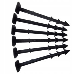 500 vnt. rankenos smeigtukai inkarai augintiniai audiniai 15cm