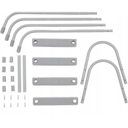 Metalinės kopėčios baseinui 84cm 58430