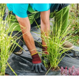 Agrotekstilė nuo piktžolių juodas piktžolių kilimėlis pp uv 70g 0,8 x 100m stiprus