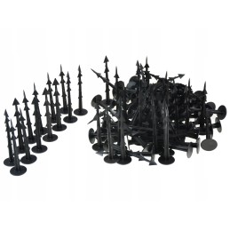 300 vnt x 15 cm lenkiškų kaiščių kaiščiai agrotekstilei inkarai agrotekstilei