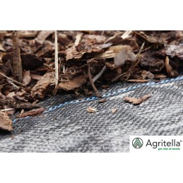 ✨ Agritella mulčiavimo agromedinys, dydis 2,2m x 10m, 90g, juodas
