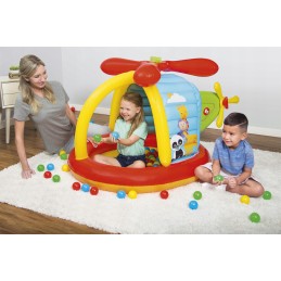 Sraigtasparnio irklavimo baseinas su kamuoliais bestway 93538