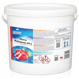 Ntce chlorox multitablets 200g 5kg chloro tabletės baseinams