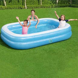 Šeimos pripučiamas baseinas 262x175x52 bestway 54006