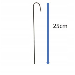 Smeigtukai, kaiščiai, inkarai agrotekstilei tvirtinti, agrotekstilė, 500 vnt j25
