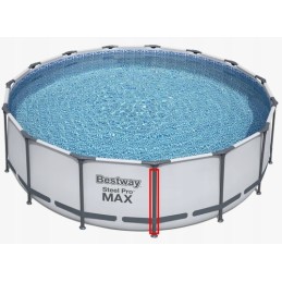 Bestway plieno pro max baseino vertikalus vamzdis 102cm