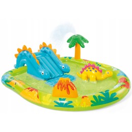 Vandens žaidimų aikštelė mažas baseinas dino intex 57166
