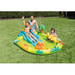 Vandens žaidimų aikštelė mažas baseinas dino intex 57166