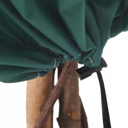 Vidaxl apsauginiai gaubtai su virvelėmis, 4 vnt., 70 g/m², 0,8x1,2 m