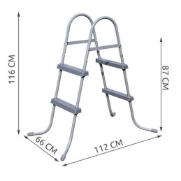 Saugios baseino kopėčios 84cm bestway 58430