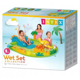 Intex 57166np maža vandens žaidimų aikštelė, dino ovalus baseinas
