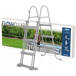 Baseino kopėčios 107 cm, dvipusės, bestway 58330