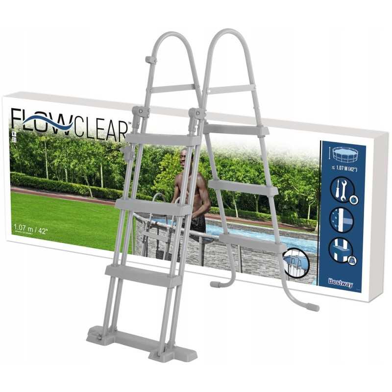 Baseino kopėčios 107 cm, dvipusės, bestway 58330