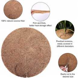 Žemės ūkio mulčiavimo audinys (nuo piktžolių) parko ruda 37x37 cm