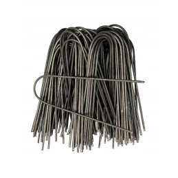 Smeigtukai, kaiščiai, inkarai agrotekstilei tvirtinti, agrotekstilė, 500 vnt., raidės „v“ formos