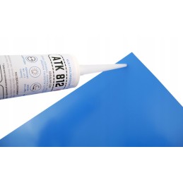 Klijai PVC baseinų remontui, sausi, šlapi, dideli, pontonams, 50cm x 27cm