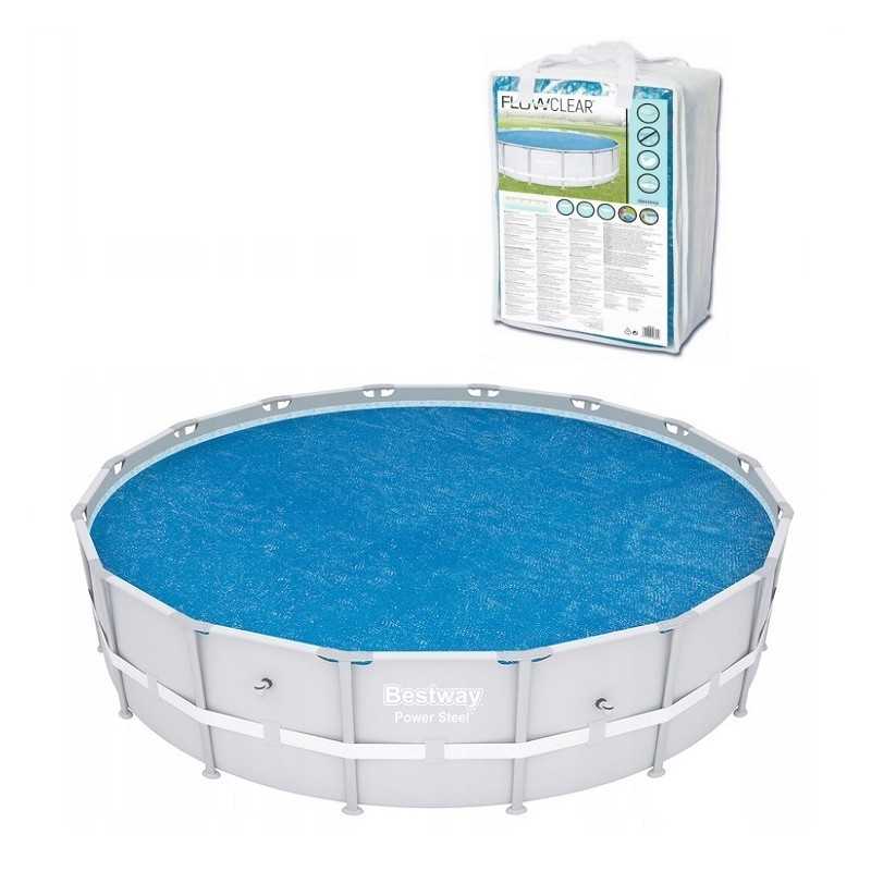 Saulės kolektorius baseinui bestway 58253 488 cm