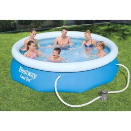 Išplečiamas sodo baseinas 305 x 76 cm rinkinys 9in1 bestway 57270