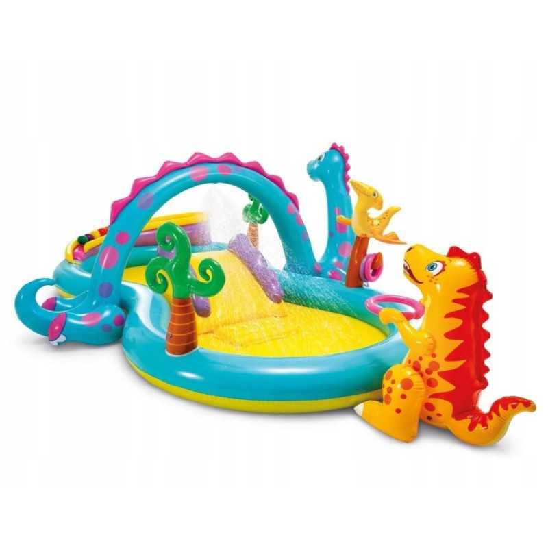 Dinoland 57135 intex žaidimų aikštelės čiuožykla