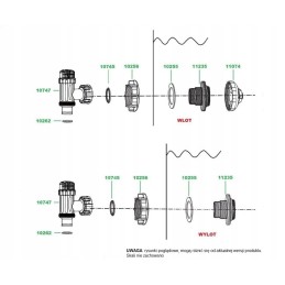 38 mm vožtuvas baseinams 10747 intex