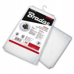 Agrotekstilė 50 žieminė balta, 1,6 x 5 m bradas aww5016005