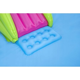 Pripučiama žaidimų aikštelė 239 x 206 x 86 cm čiuožyklos fontanas bestway