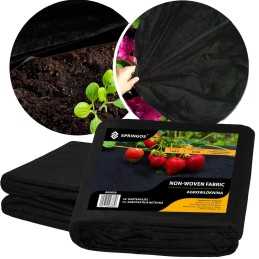 Juoda nuo piktžolių agrotekstilė 50g/m2