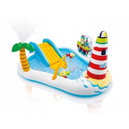 Vandens baseinas, žvejybos zona, čiuožykla, intex 57162