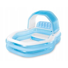 Pripučiamas baseinas, suolas, stogas, 6in1, intex 57186