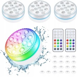 Baseino šviestuvai, LED apšvietimas baseino šviestuvams su 2 pulteliais, 4 vnt