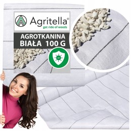 ✨ Labai storas agritella agroaudinys 1,6x10m 100g baltas premium