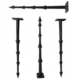 Smeigtukai agrotekstilei, agrotekstilei, geotekstilei ir brezentui tvirtinti, 500 vnt.