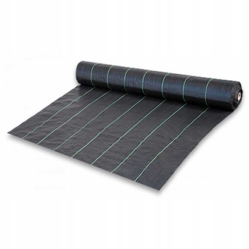 Agrotekstilė juodas kilimėlis nuo piktžolių agrotekstilė 0,6x100m 70g stiprus